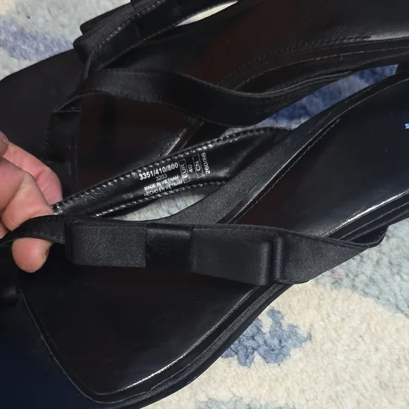 Zara Elegant Black Women's Sandals - Picture 2 of 10